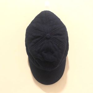 Madewell Navy wool baseball cap